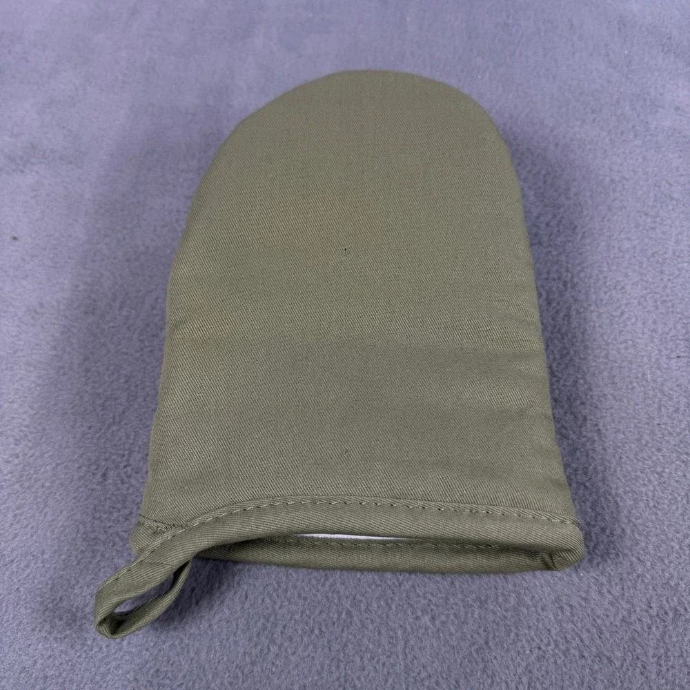Better Homes &‎ Gardens Olive Green Silicone Grip Mini Oven Mitt Pot Holder